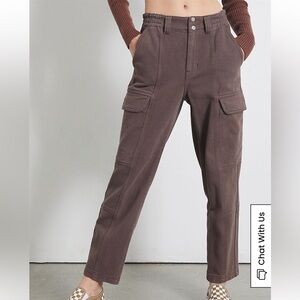 Pacsun Brownie Utility Cargo Pant, elastic waist